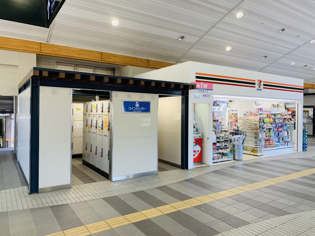 JR嵯峨嵐山駅コインロッカー